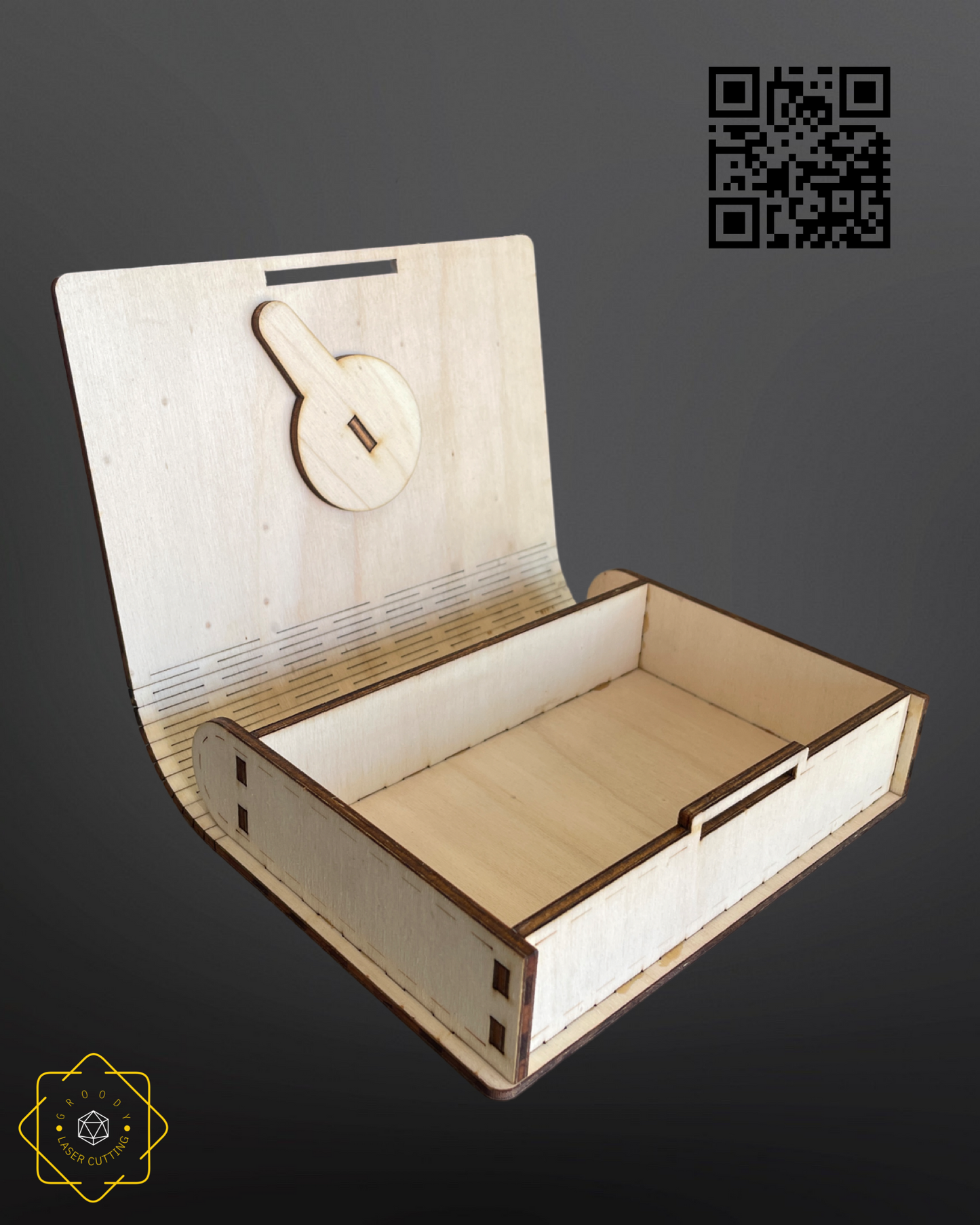 Wooden Gift Box with lock & Your Logo