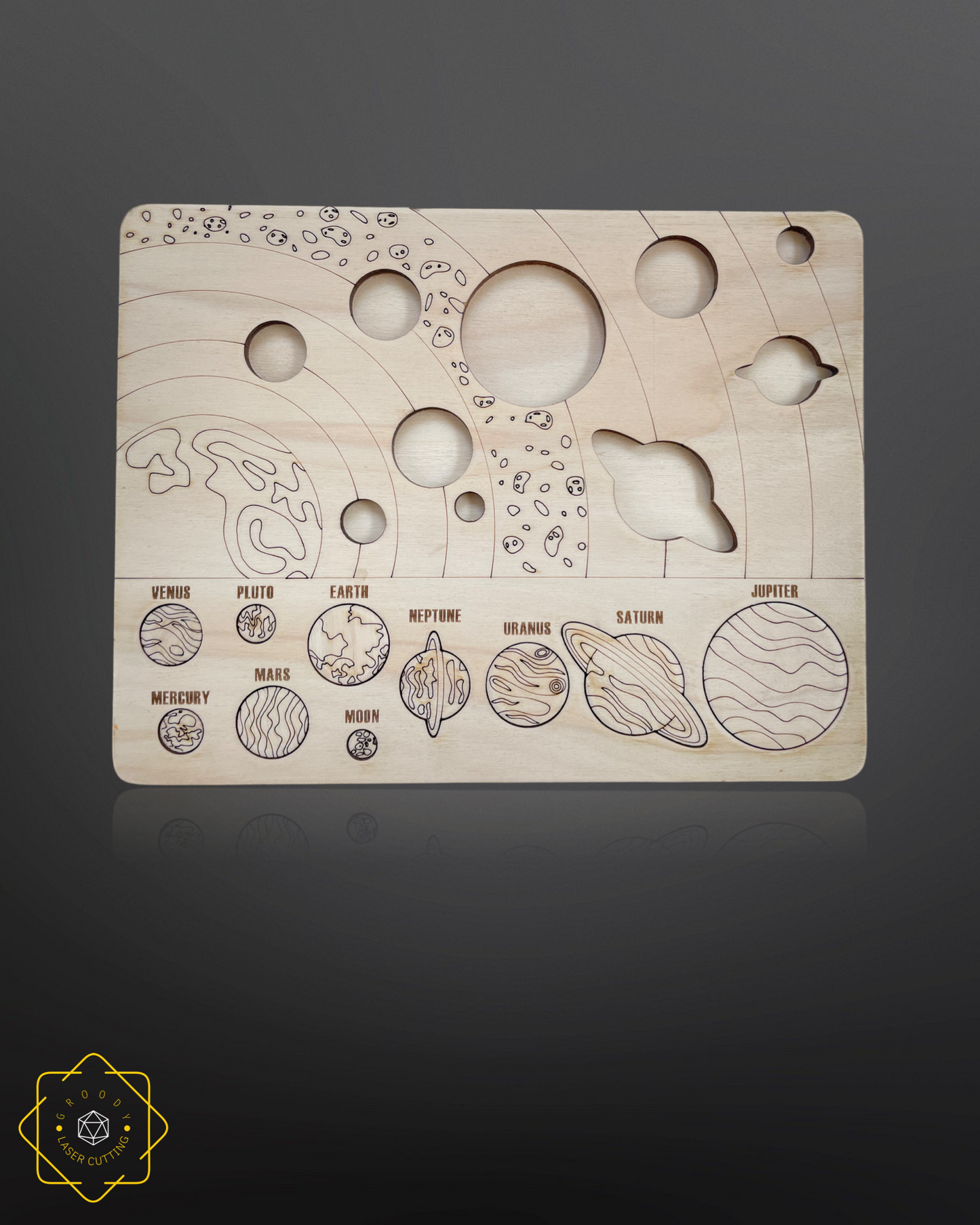 Solar system education toy