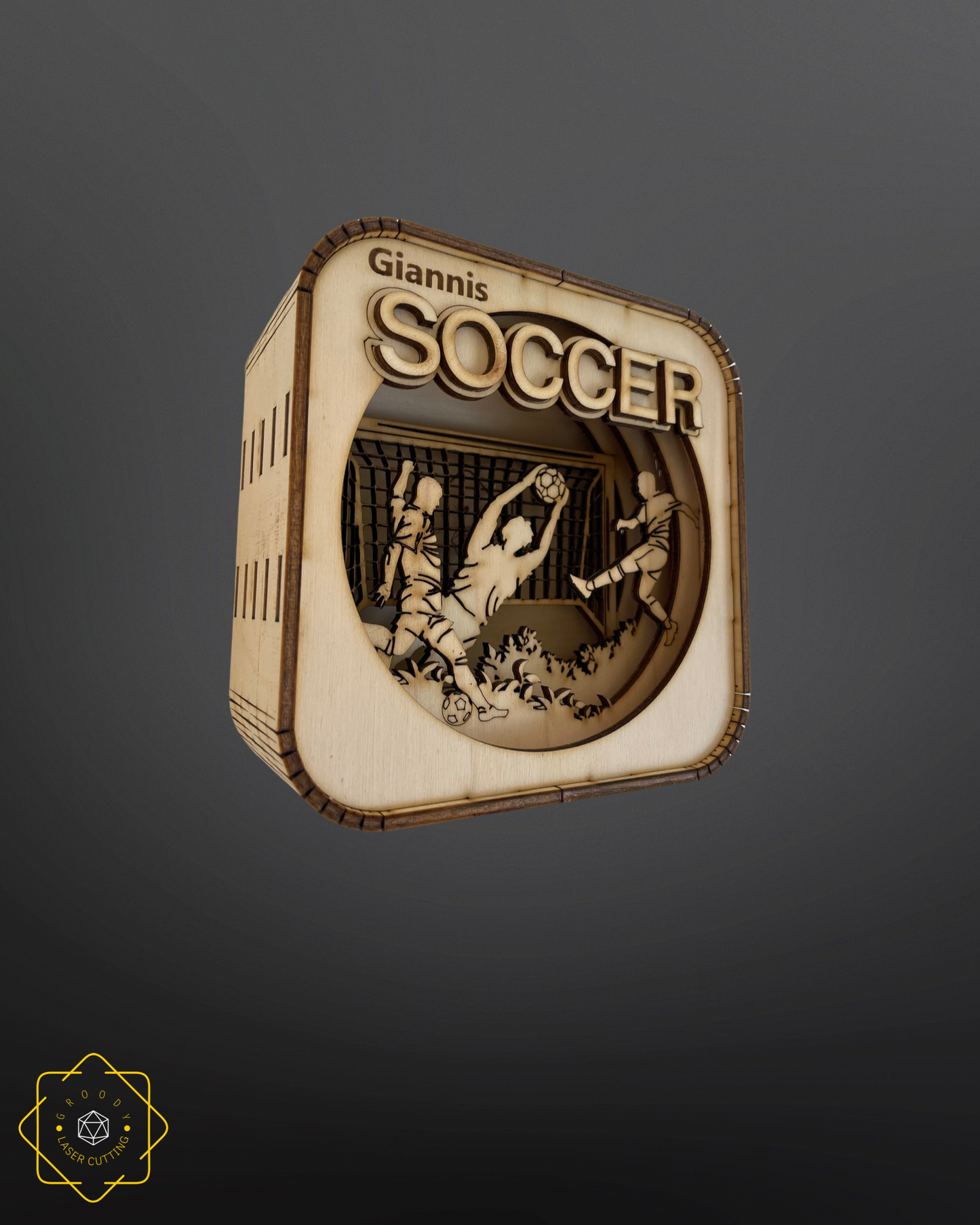 Soccer Layer Art 160x160mm