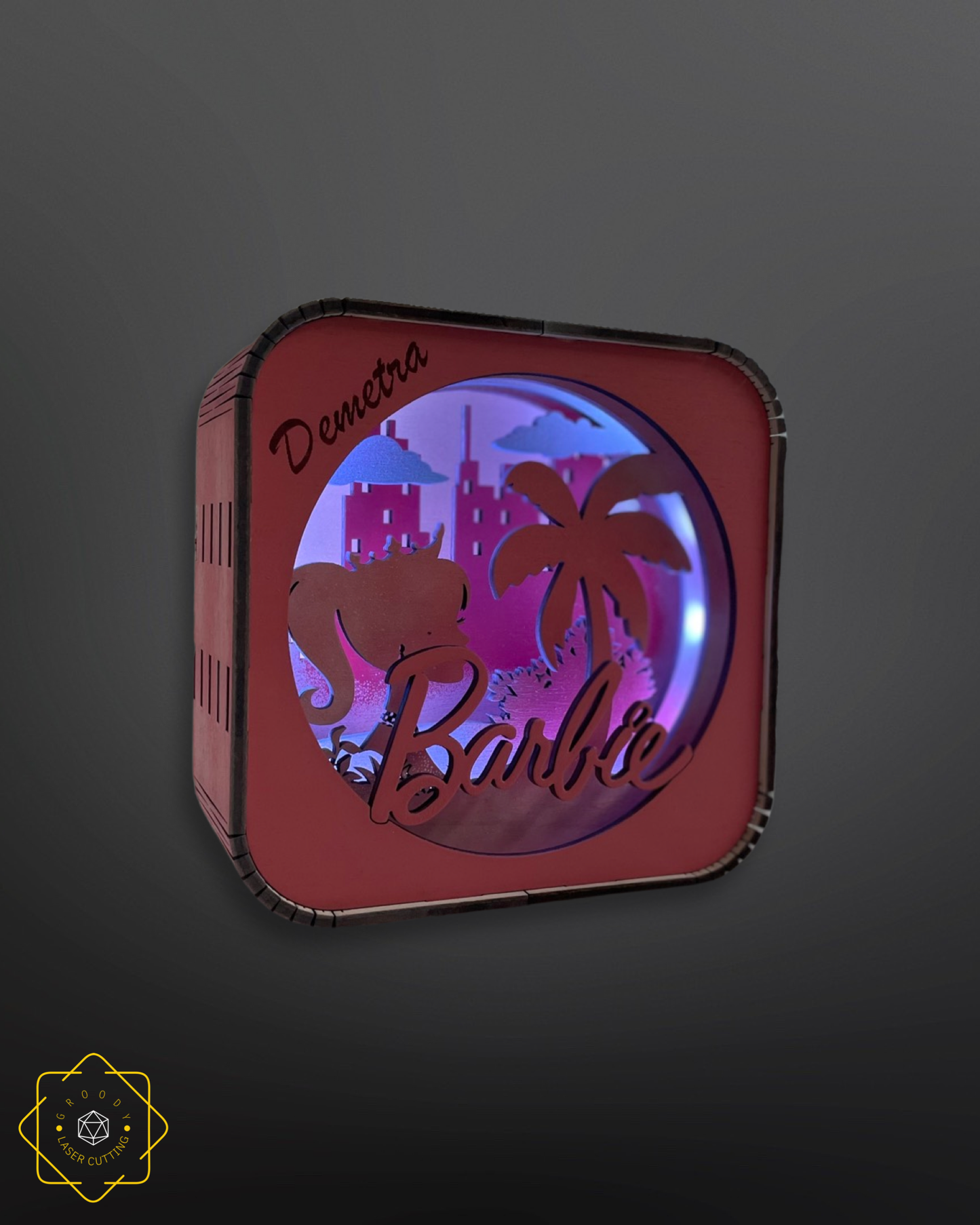 Barbie Layer Art  160x160mm