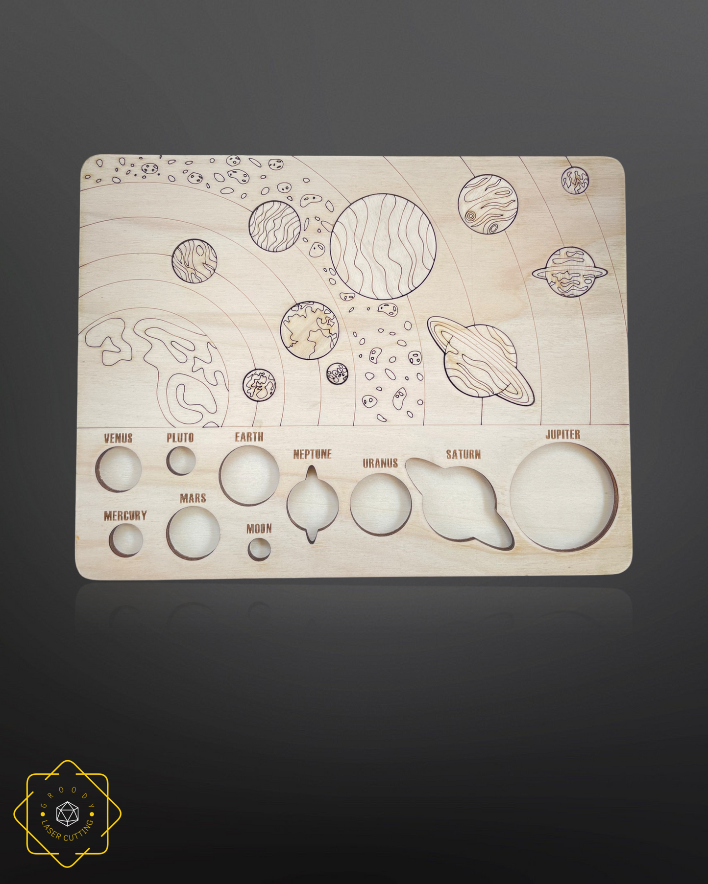 Solar system education toy