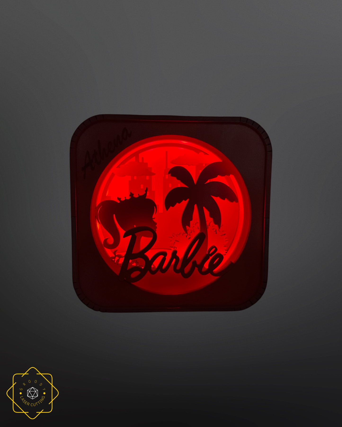 Barbie Layer Art  160x160mm