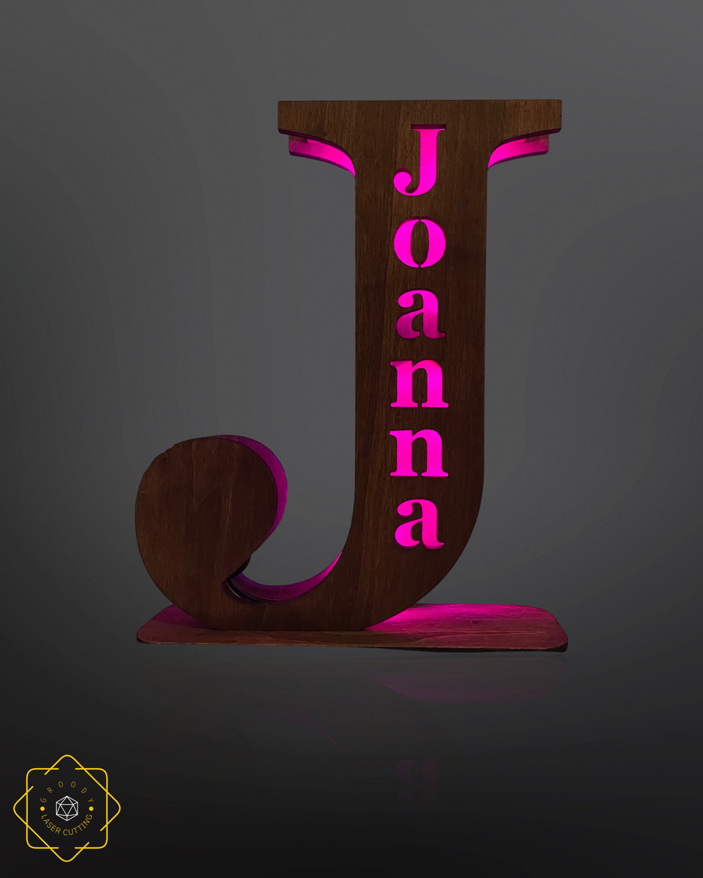 Letter & Name RGB Night Lamp H300mm