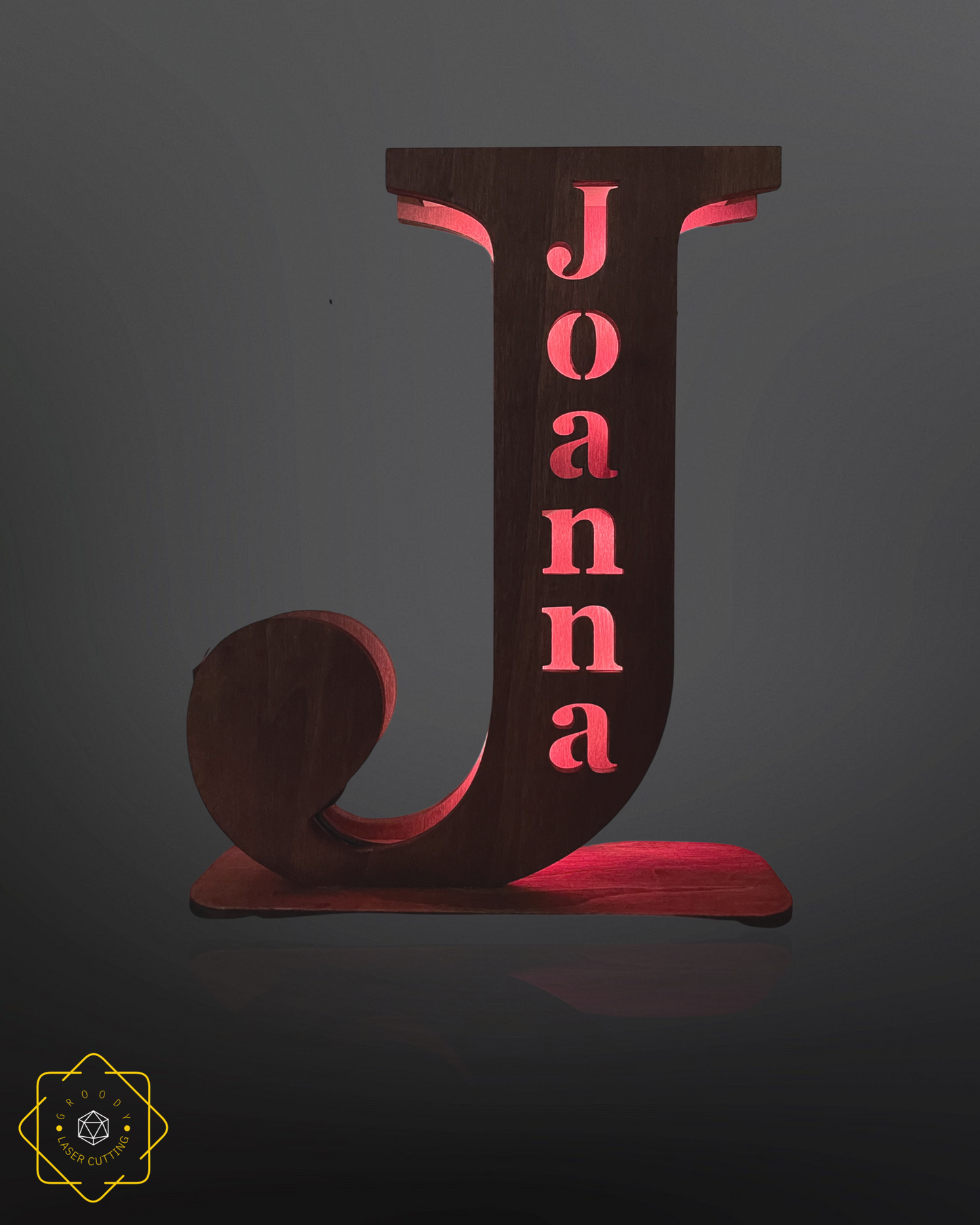 Letter & Name RGB Night Lamp H300mm