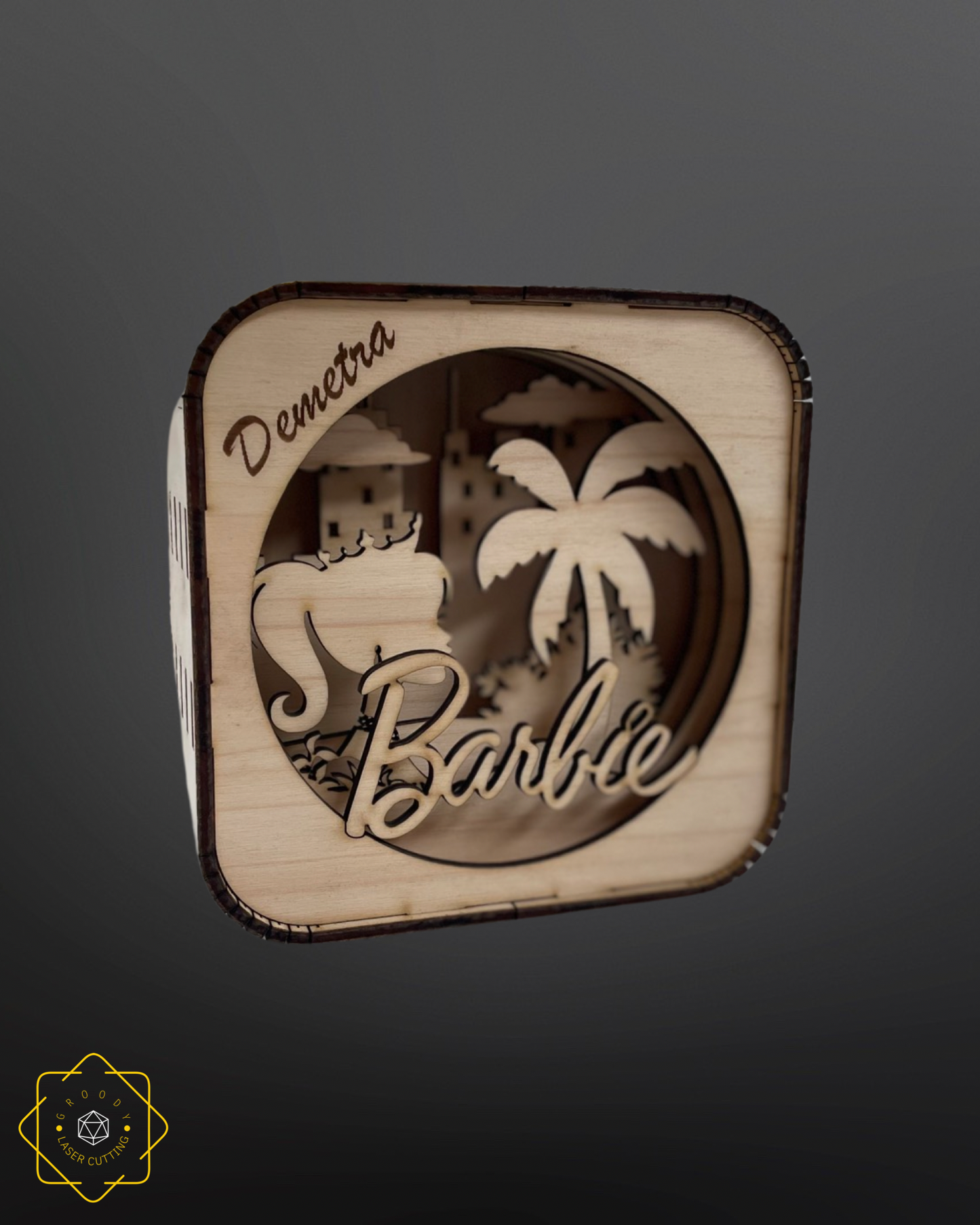 Barbie Layer Art  160x160mm