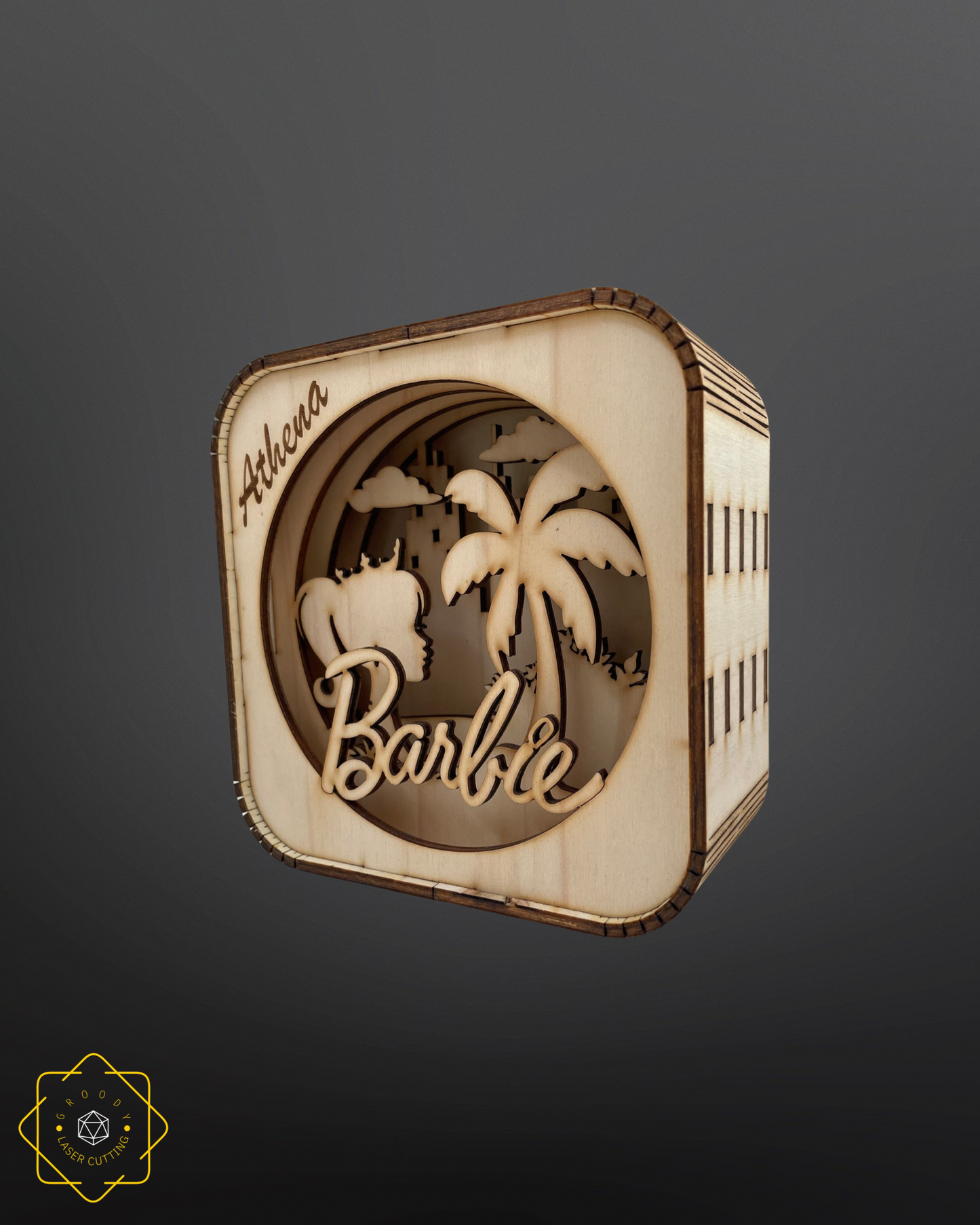 Barbie Layer Art  160x160mm