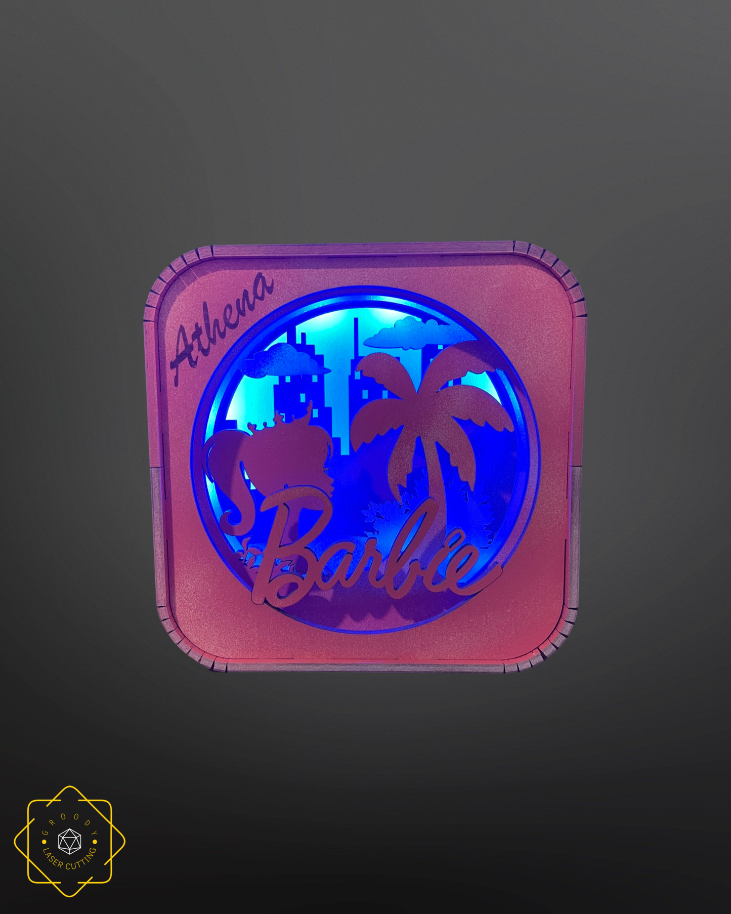 Barbie Layer Art  160x160mm