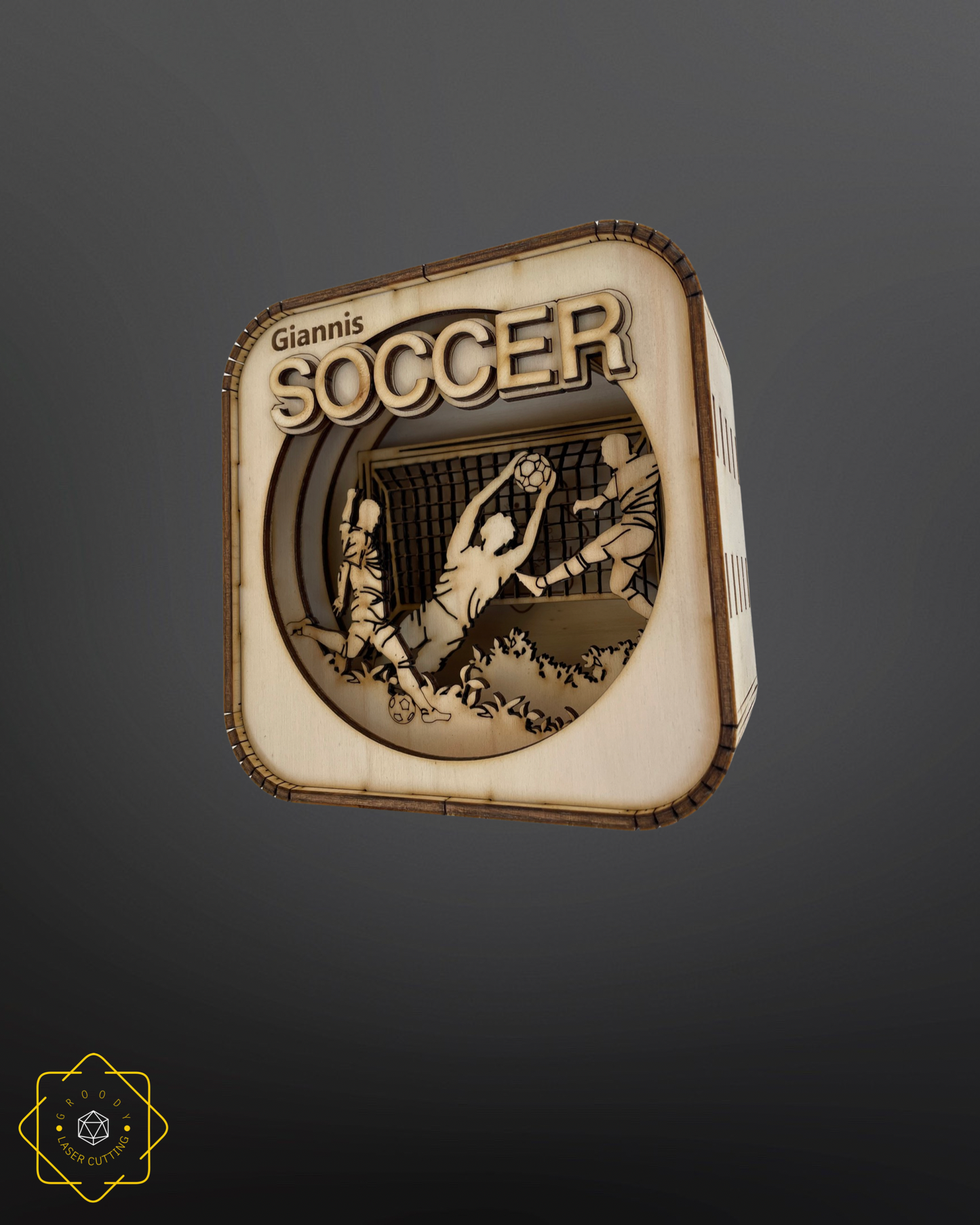 Soccer Layer Art 160x160mm