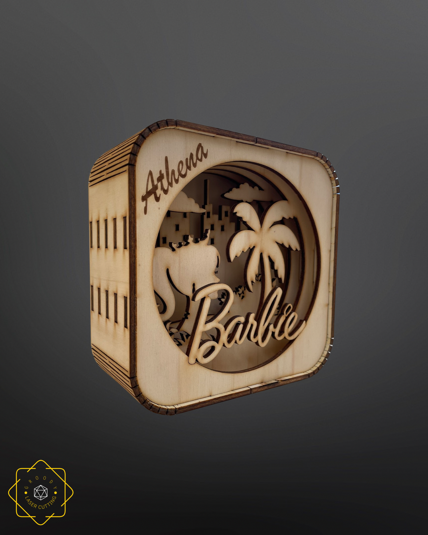 Barbie Layer Art  160x160mm