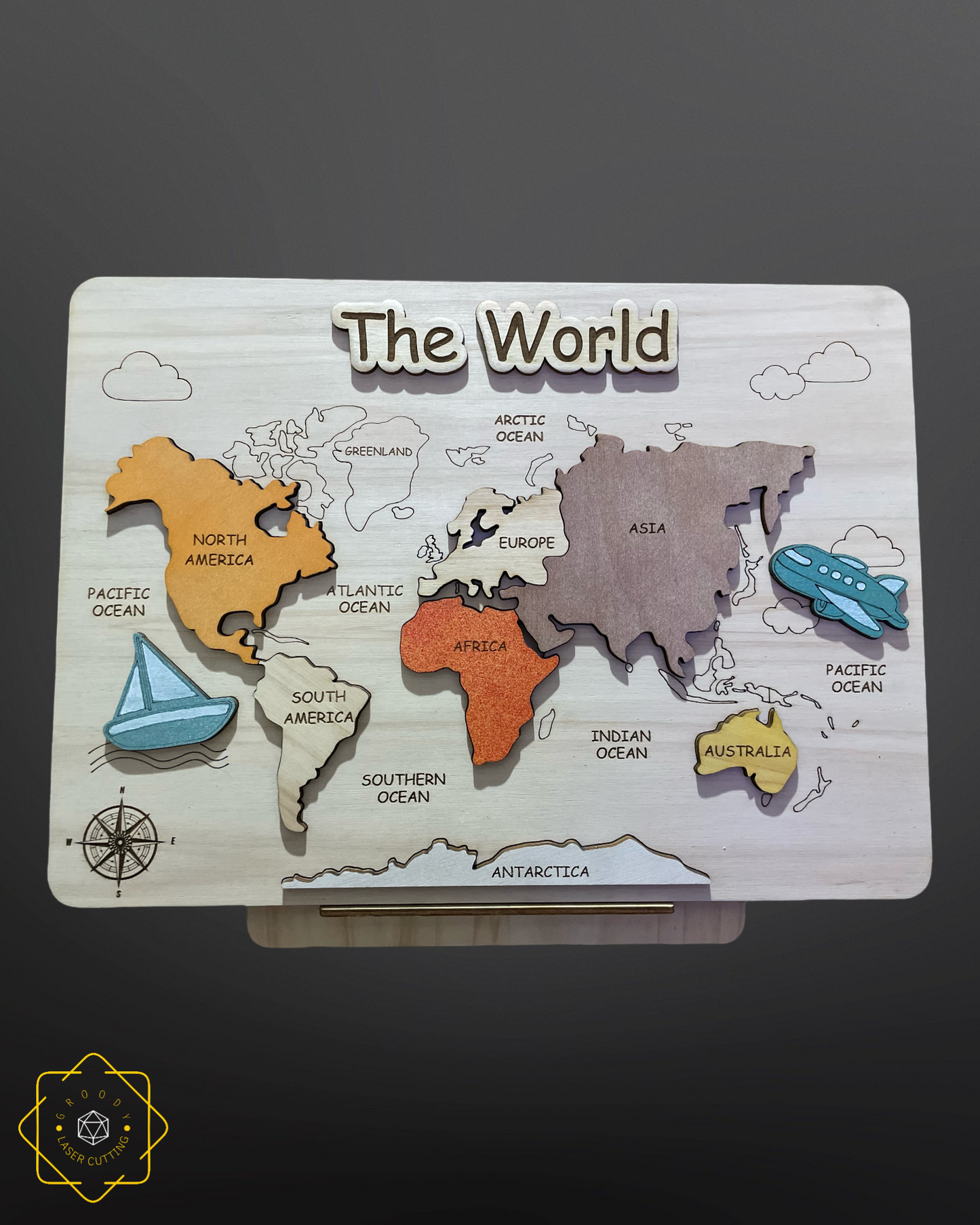World Map Puzzle