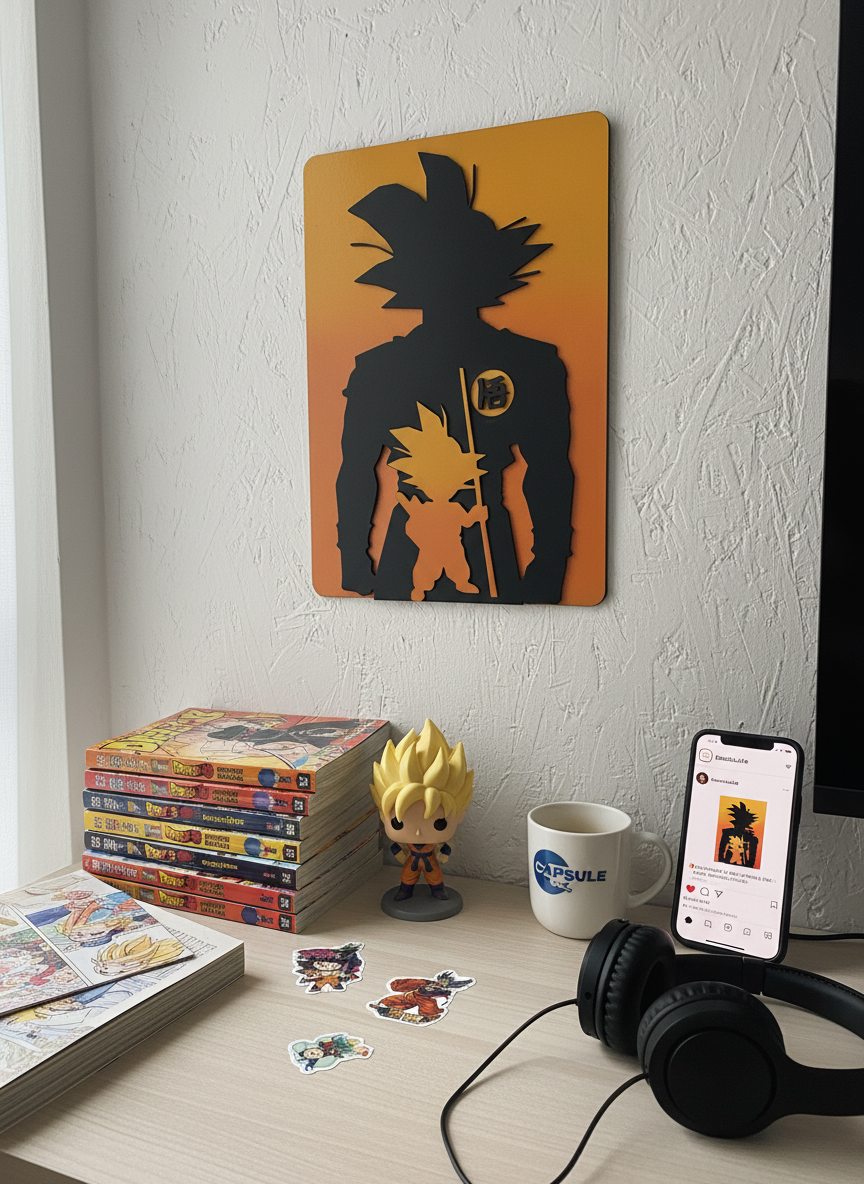 Πόστερ Καδράκι Anime Son Goku – Dragon Ball Διακόσμηση