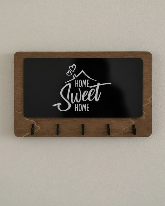Entryway Key Holder with Mail Organizer – Home Sweet Home